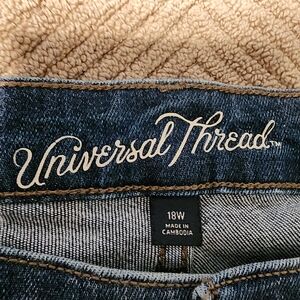 Universal Thread Dark Blue Denim Jeans 18W